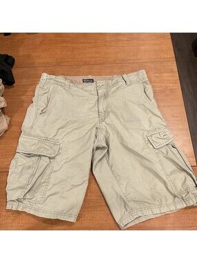 Kirra Legendary Pointbreak Men's Cargo Shorts Size 34W Khaki-104